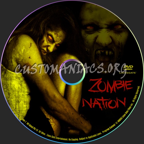 Zombie Nation dvd label