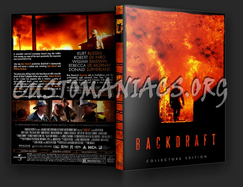 Backdraft dvd cover