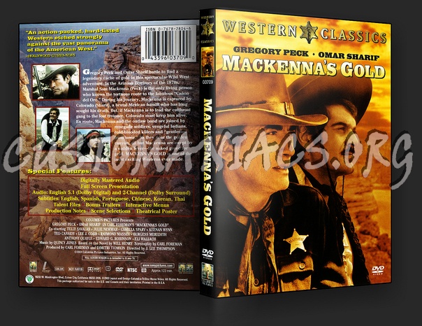 Mackenna's Gold dvd cover