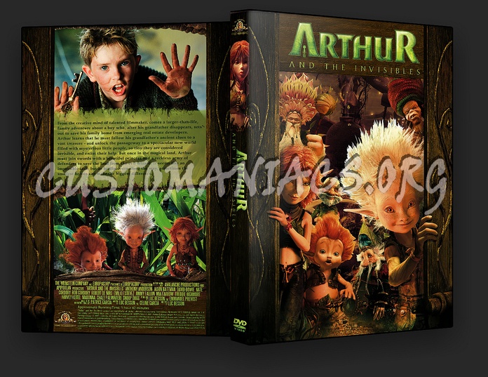 Arthur and the Invisibles dvd cover