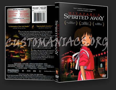 Spirited Away dvd cover