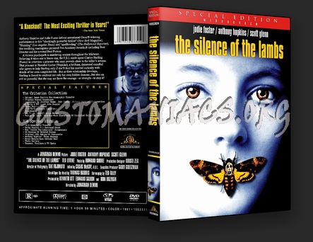 The Silence Of The Lambs dvd cover