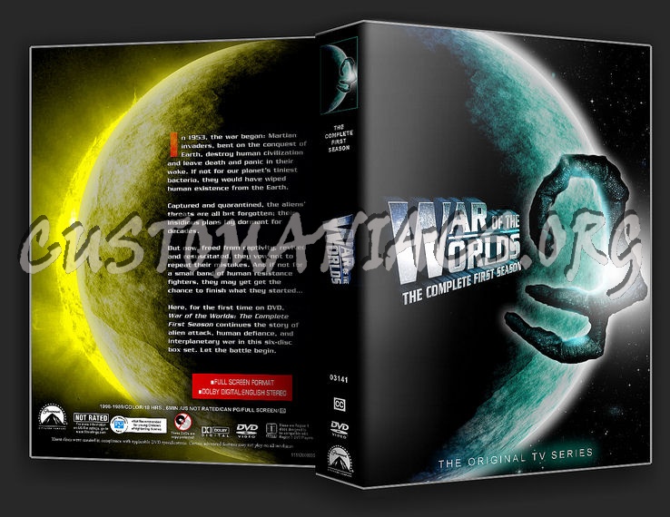 War Of The Worlds - Season 1 dvd cover