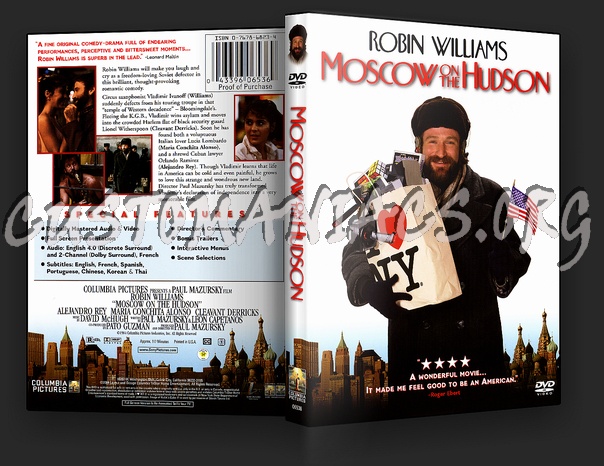 Moscow On The Hudson dvd cover