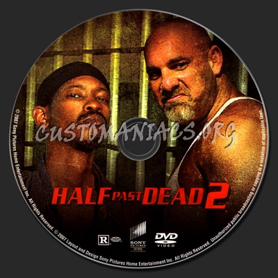 Half Past Dead 2 dvd label