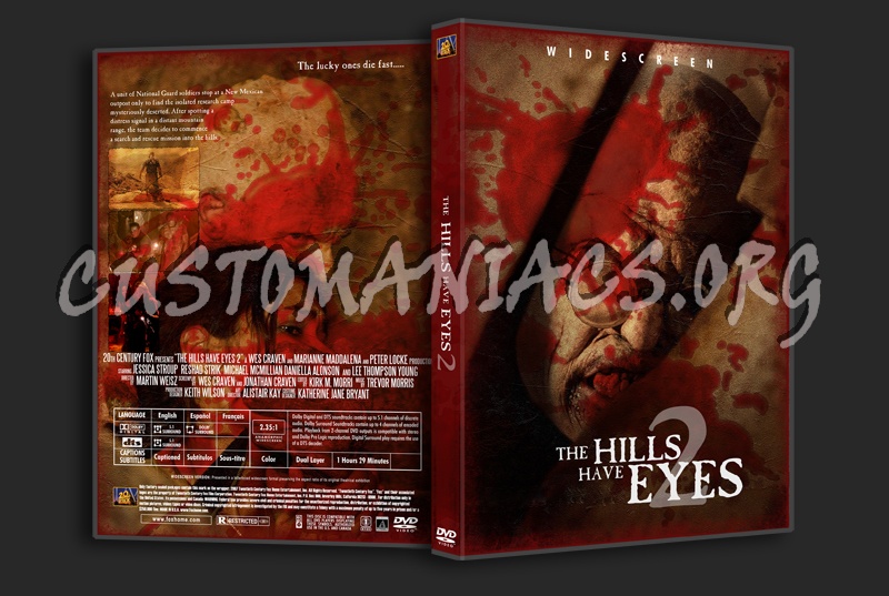 The Hills Have Eyes 2 dvd cover