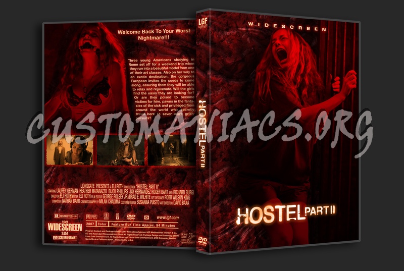 Hostel Part II dvd cover