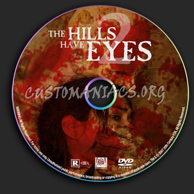 The Hills Have Eyes 2 dvd label