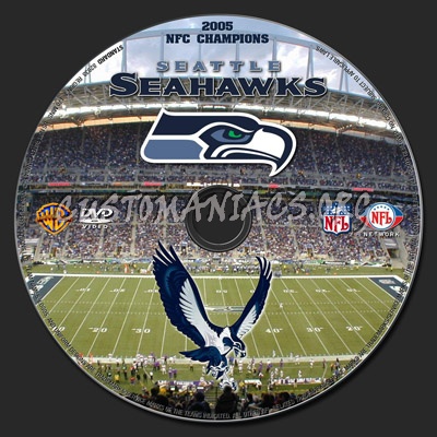 2005 Seattle Seahawks dvd label