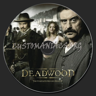 Deadwood Season 2 dvd label