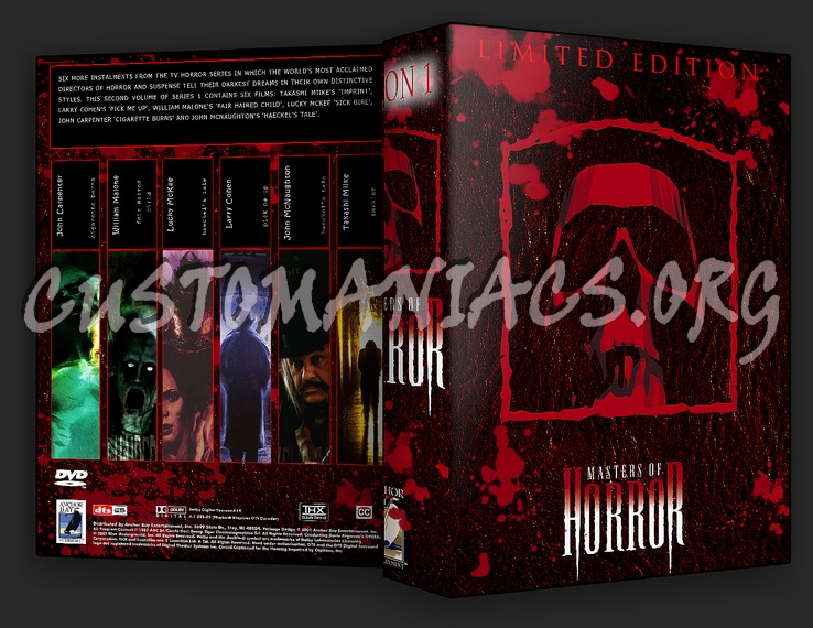 Masters of horror season1 vol2 dvd cover