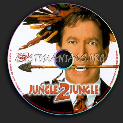 Jungle 2 Jungle dvd label