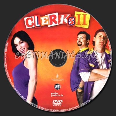 Clerks II dvd label