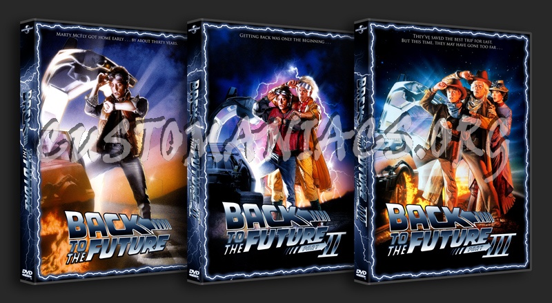 Back to the Future Trilogy dvd cover