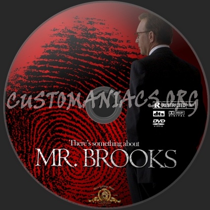 Mr. Brooks dvd label