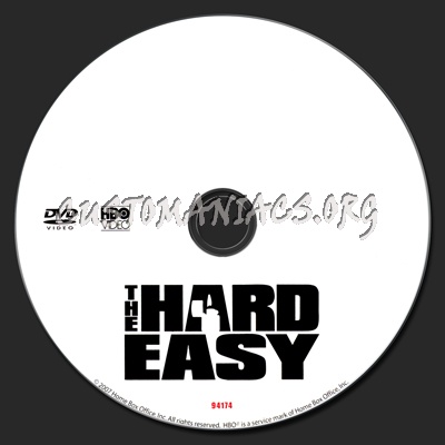 The Hard Easy dvd label