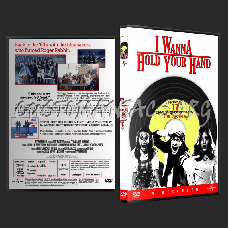 I Wanna Hold Your Hand dvd cover