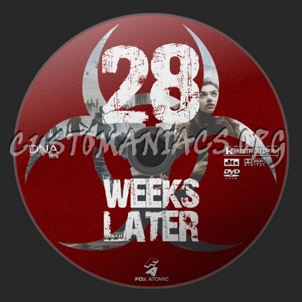 28 Weeks Later dvd label