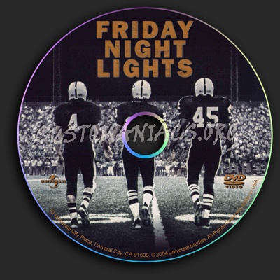 Friday Night Lights dvd label