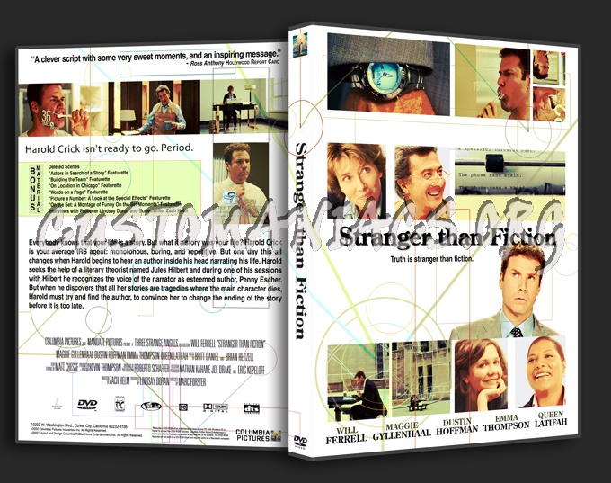 Stranger Than Fiction dvd cover