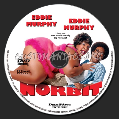 Norbit dvd label