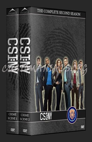 CSI - New York Season 1-2 dvd cover