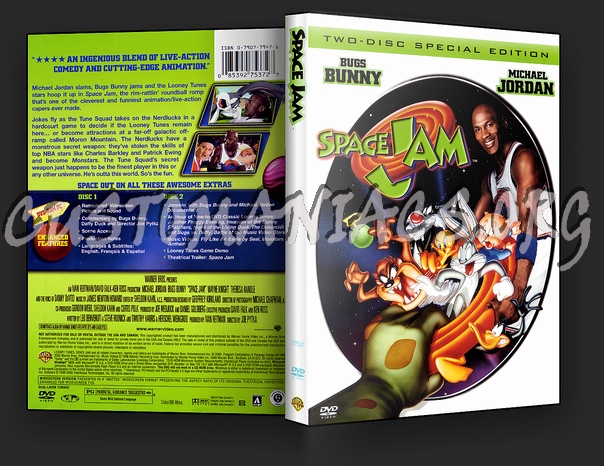 Space Jam dvd cover