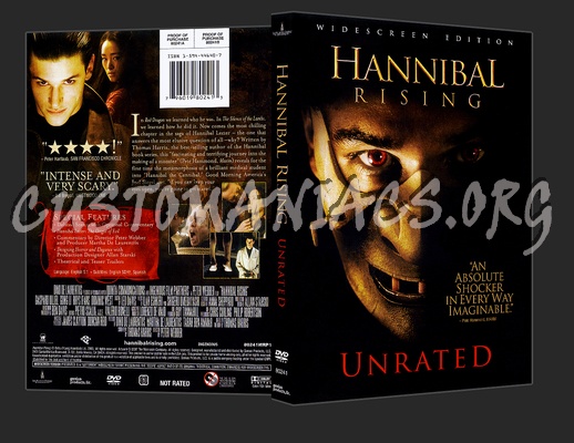 Hannibal Rising dvd cover