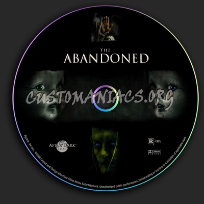 Abandoned dvd label