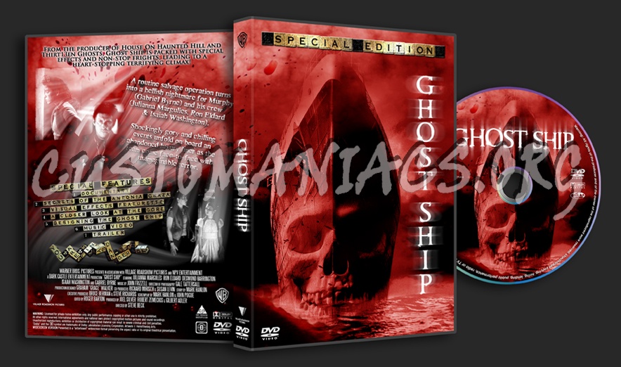 Ghost Ship dvd cover