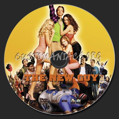 The New Guy dvd label