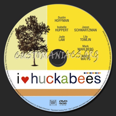I Heart Huckabees dvd label