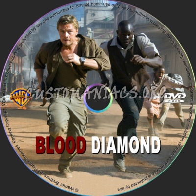 Blood Diamond dvd label