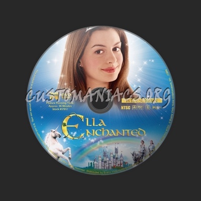 Ella Enchanted dvd label
