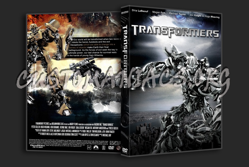 Transformers 2007 dvd cover