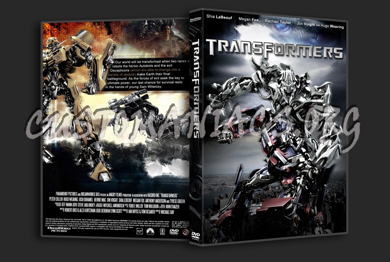 Transformers 2007 dvd cover