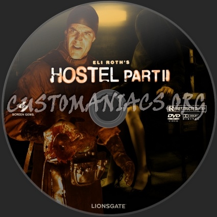 Hostel 2 dvd label