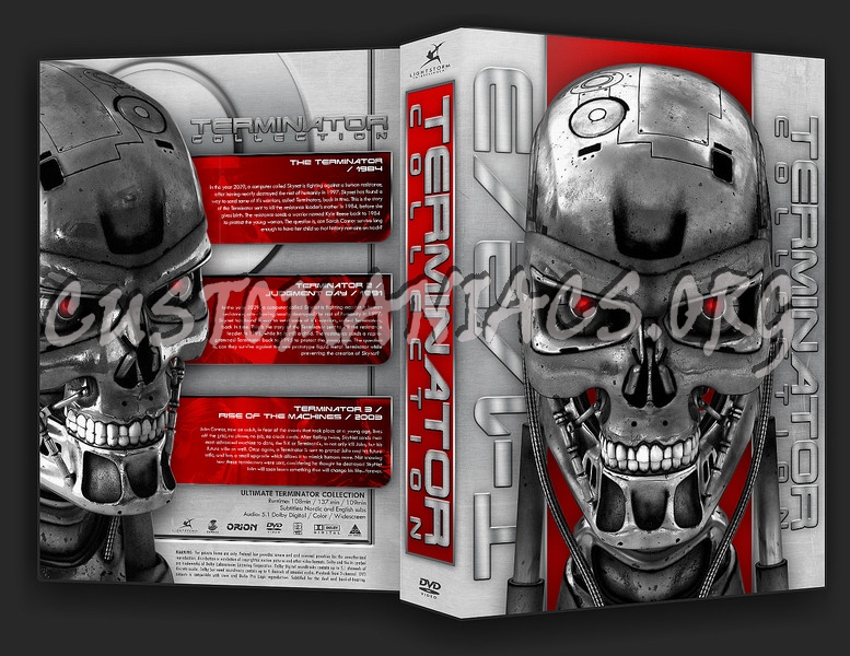 Terminator Trilogy dvd cover