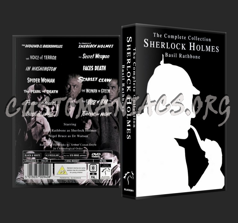 Sherlock Holmes dvd cover