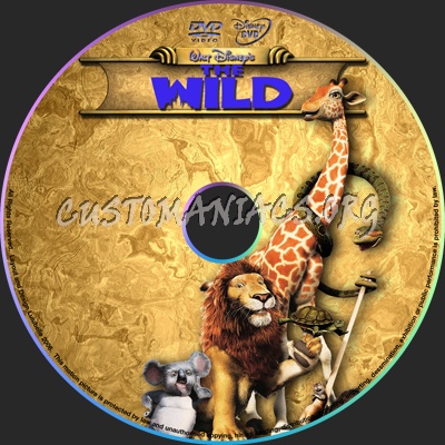 The Wild dvd label
