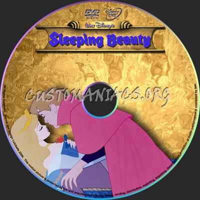 Sleeping Beauty dvd label