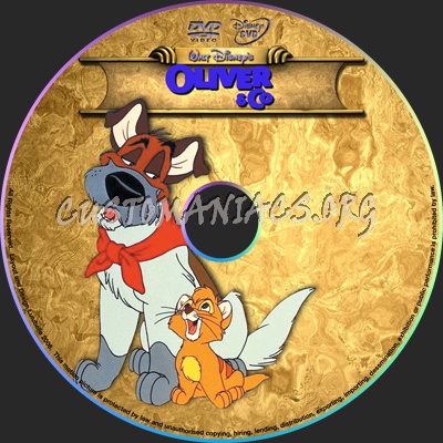 Oliver and  Co dvd label