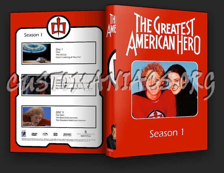 Greatest American Hero dvd cover