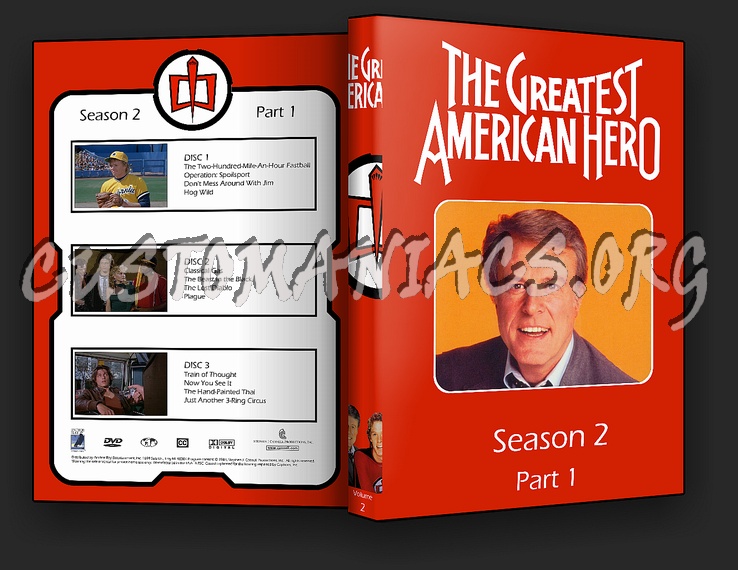 Greatest American Hero dvd cover