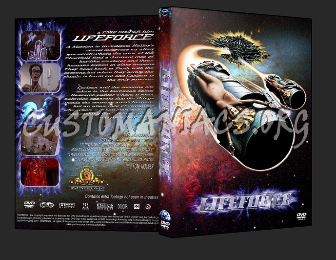 Lifeforce dvd cover