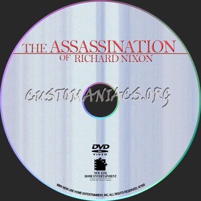 The Assassination of Richard Nixon dvd label