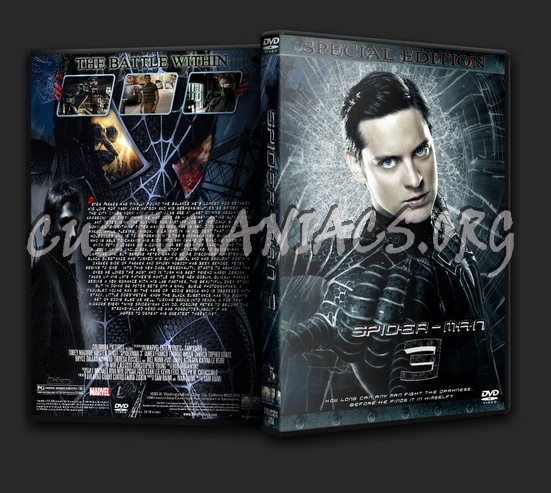 Spider-Man 3 dvd cover