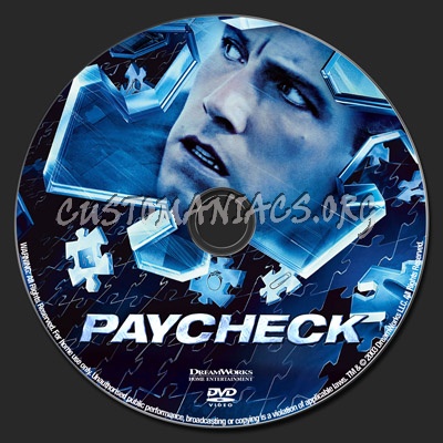 Paycheck dvd label