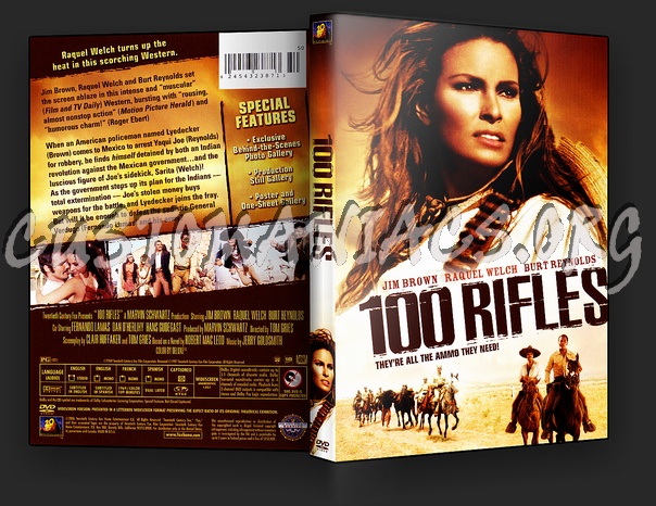 100 Rifles dvd cover