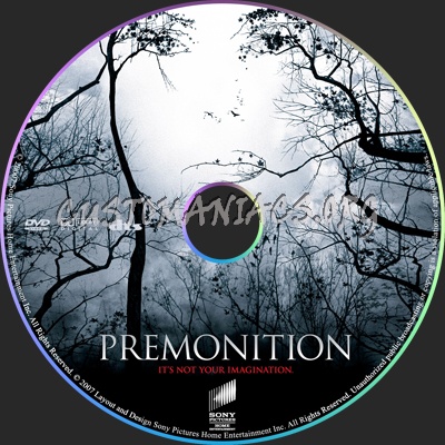 Premonition dvd label